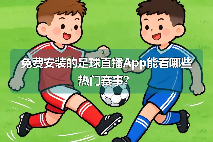 免费安装的足球直播App能看哪些热门赛事?